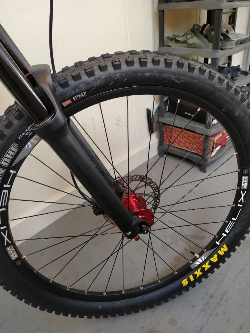 140mm straight store steerer fork