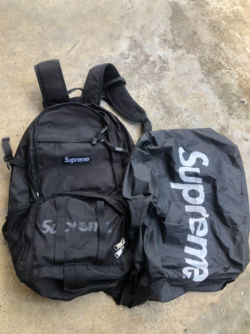 Supreme Backpack Men s Fashion Bags Backpacks on Carousell
