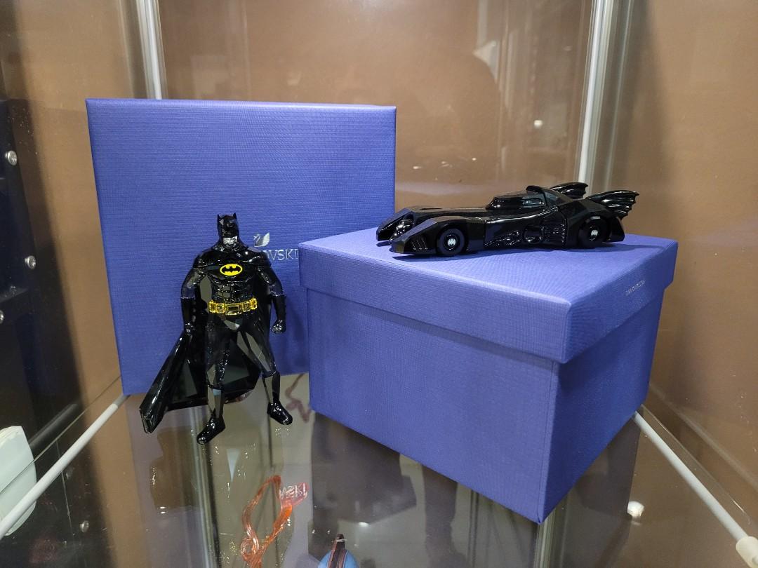 Swarovski Crystal Batman with Batmobile, Hobbies & Toys, Collectibles &  Memorabilia, Fan Merchandise on Carousell