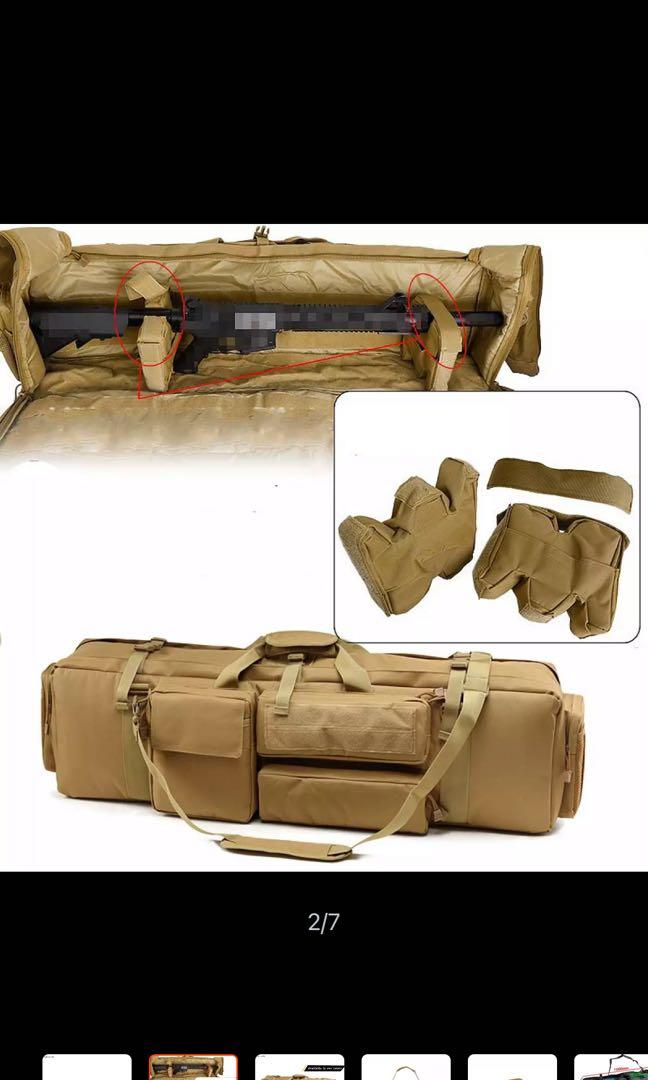 Tactical RIFLE sniper gun case bag, Sports Equipment, Sports & Games ...