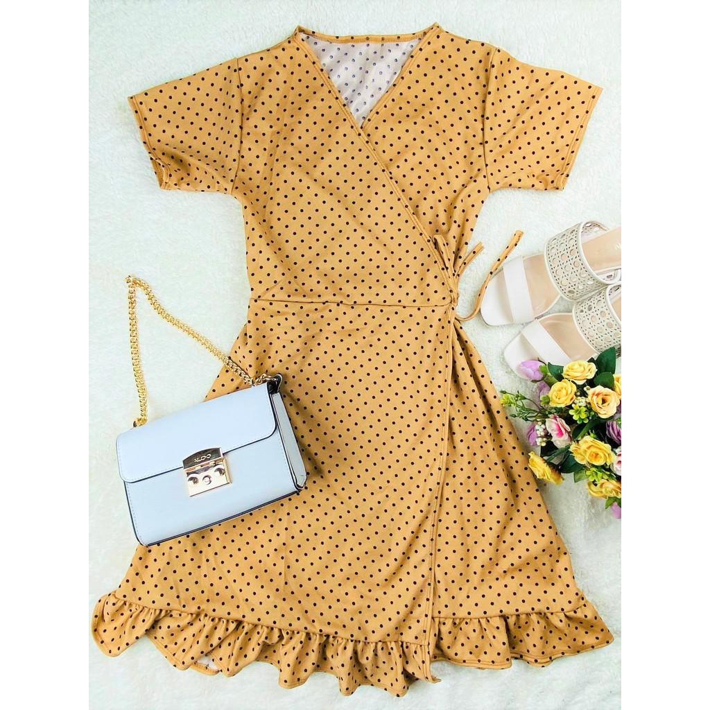 real wrap dress
