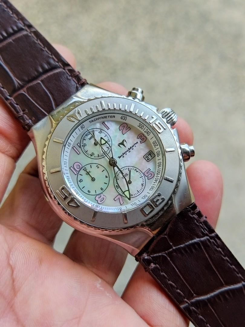 Technomarine Mother of Pearl dial Chrono