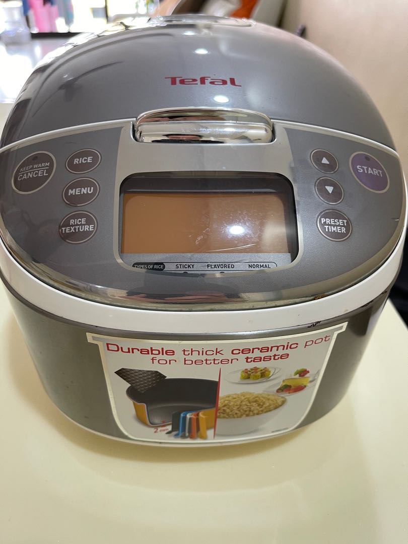 TEFAL RK704E FUZZY LOGIC RICE COOKER (1.5L), TV & Home Appliances