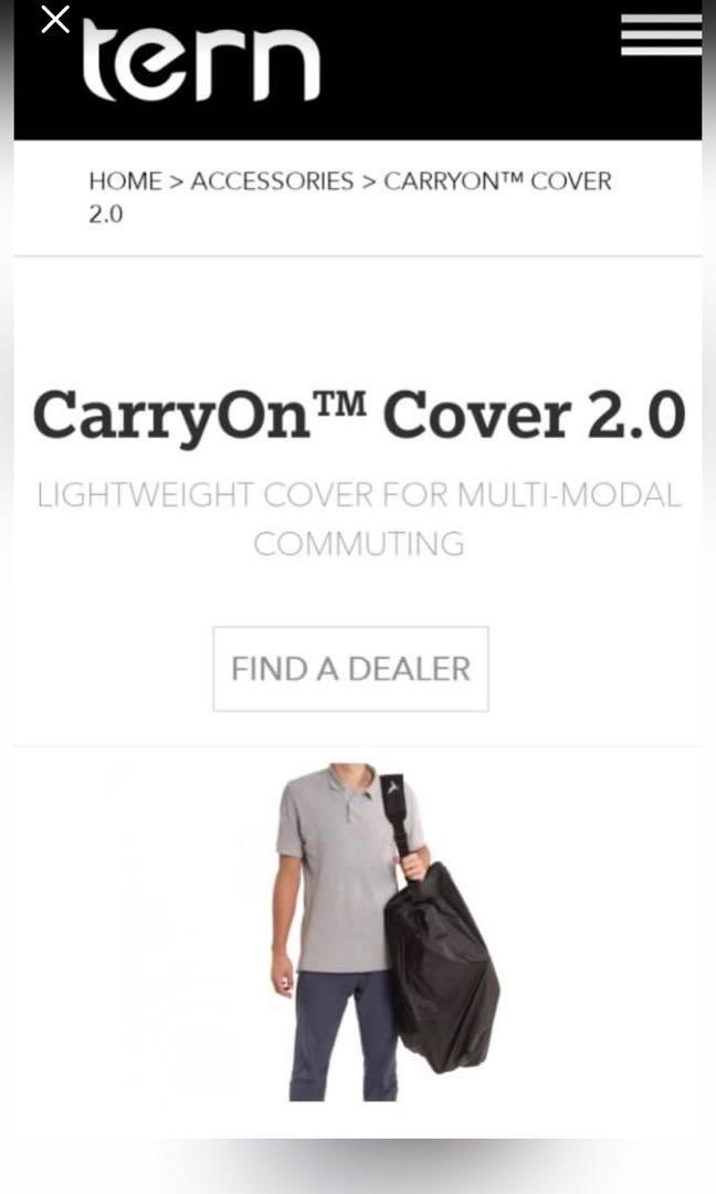 tern carry on cover 2.0