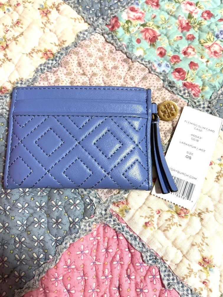 Tory Burch Fleming slim card case Luxury Bags Wallets on Carousell