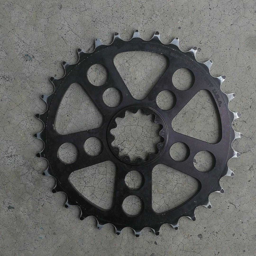 White Industries TSR 32 t Chainring for ENO Crankset chainwheel BLACK White Industries TSR 32 t Chainring for ENO Crankset chainwheel BLACK