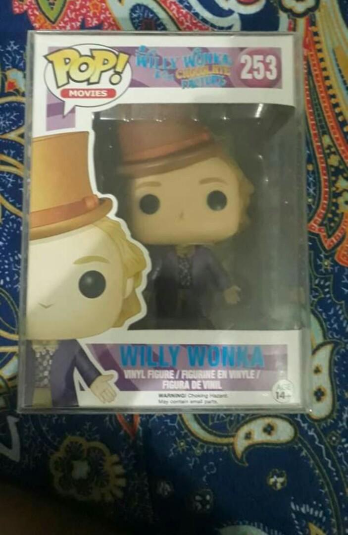 willy wonka funko pop set