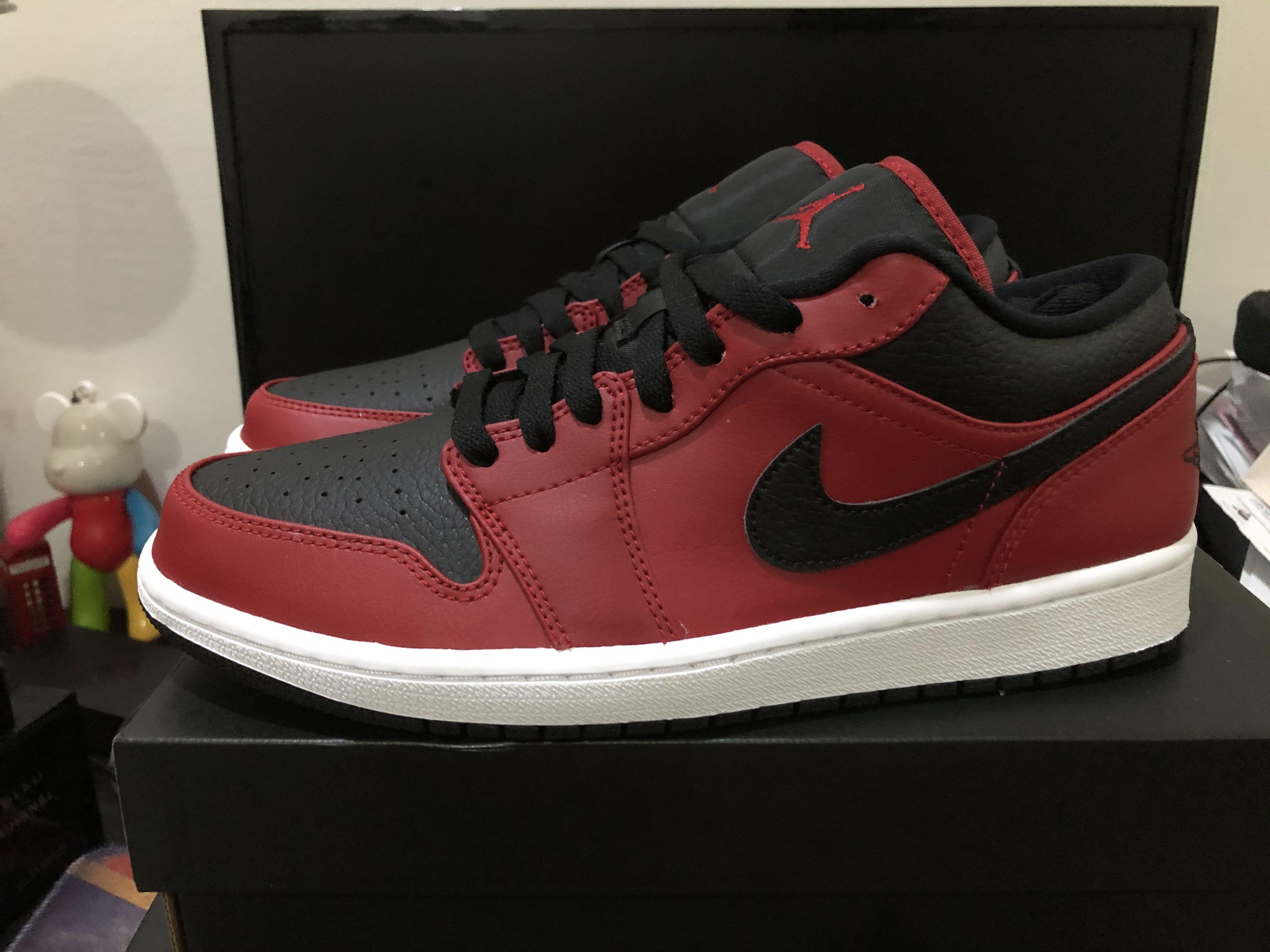Wts Air Jordan 1 Low Gym Red White Black Uk7 5 Uk8 Uk10 Uk10 5 Men S Fashion Footwear Sneakers On Carousell Wts Air Jordan 1 Low Gym Red White Black Uk7 5 Uk8 Uk10 Uk10 5 Men S Fashion Footwear Sneakers On Carousell