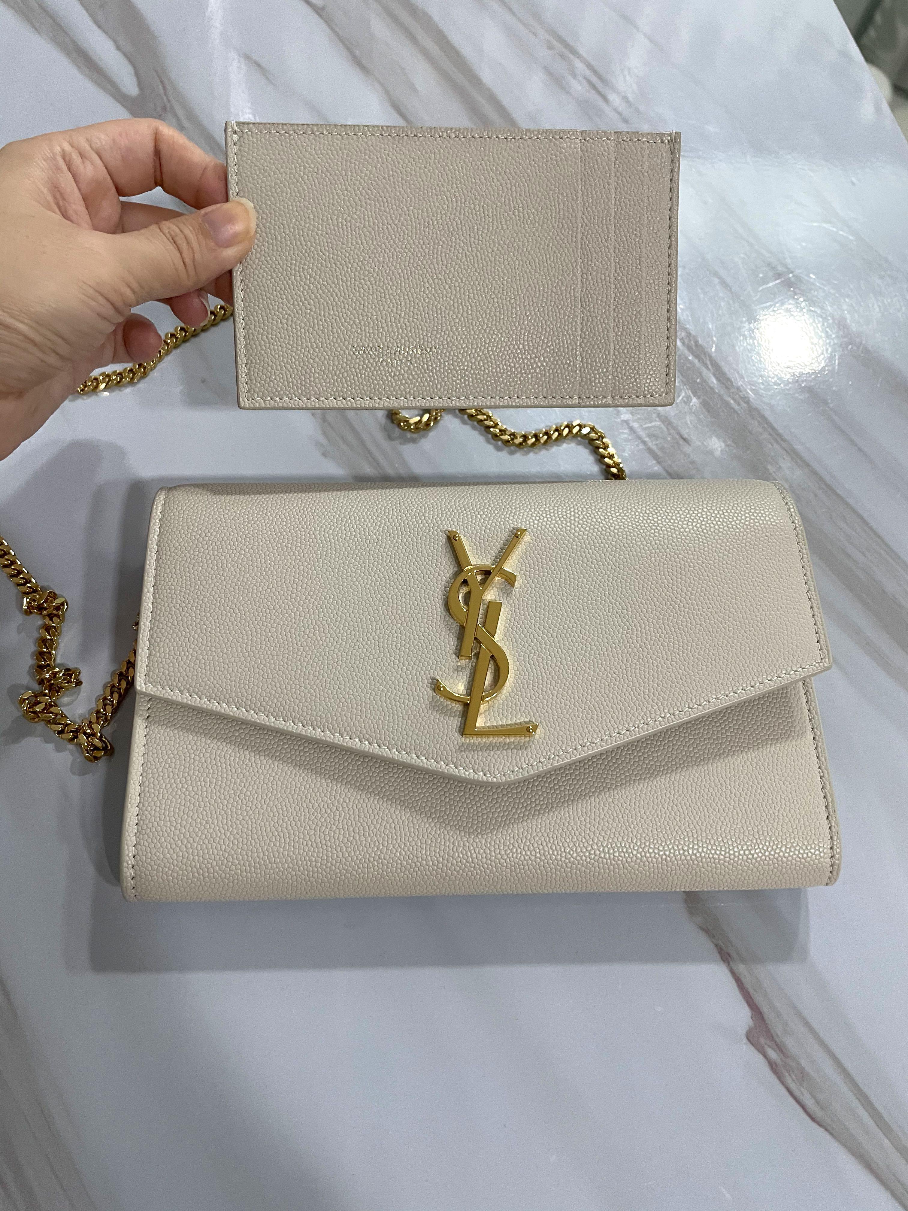 NEW YSL UPTOWN WALLET ON CHAIN - Review, What Fits Inside + 6 Different  Ways to Wear 