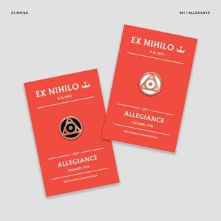001 Allegiance Enamel Pins | Ex Nihilo