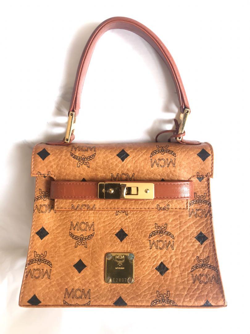 Mcm mini shop kelly bag