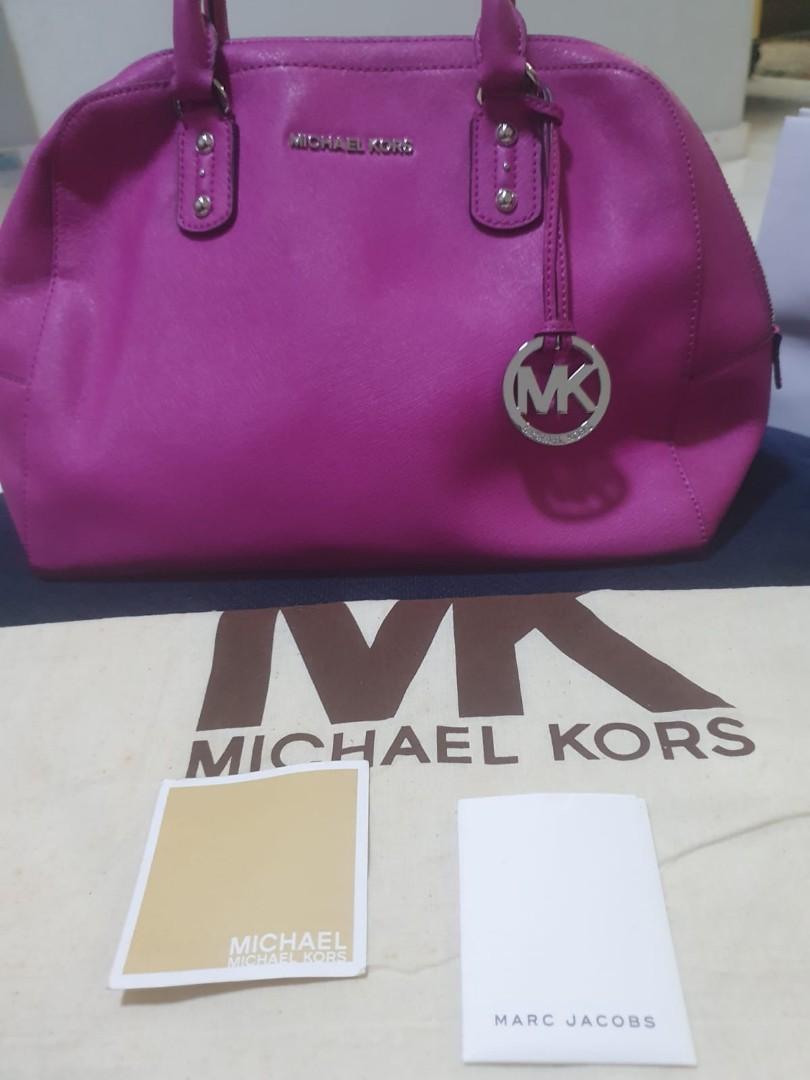 Fuchsia michael kors bag outlet
