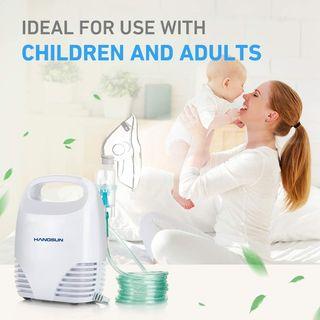 [32802] Hangsun Compact Compressor System Vaporizer Mist Inhaler Machine CN560 for Kids and Adults Home Use