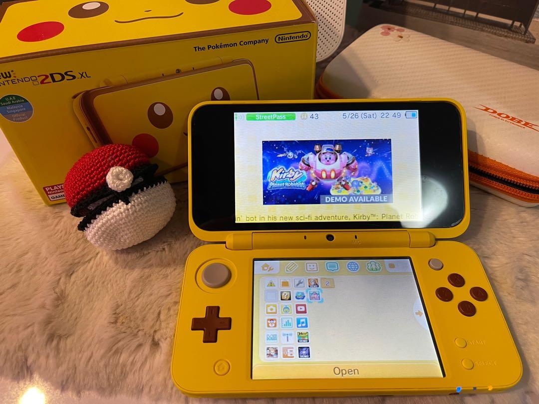 2ds Xl Pikachu Edition Video Gaming Video Game Consoles Nintendo On Carousell