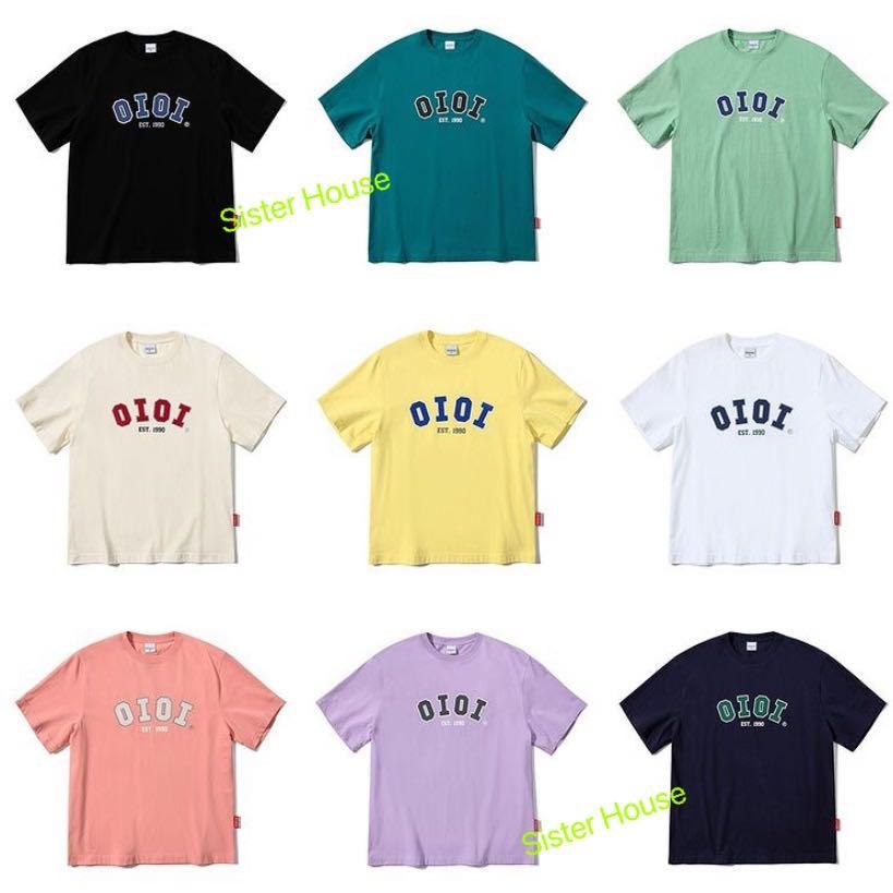 Shirt 5252 by oioi kr OiOi Basic Logo T-shirt Black