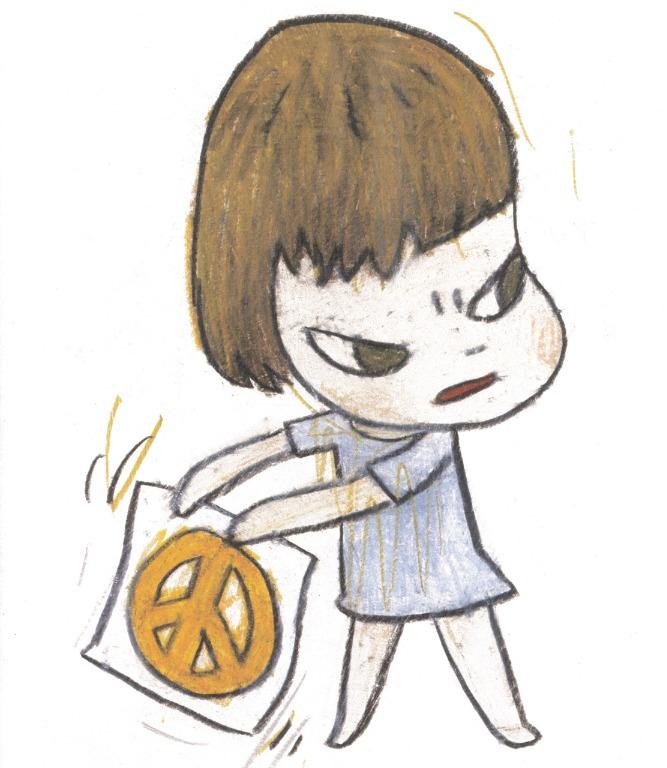 絶版 新品未開封 現代アート 奈良美智 ドロ－イング作品集「NO