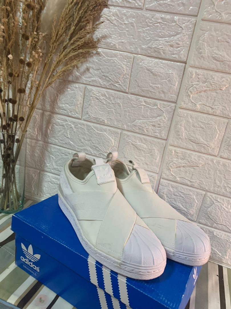 Superstar slip on online soldes