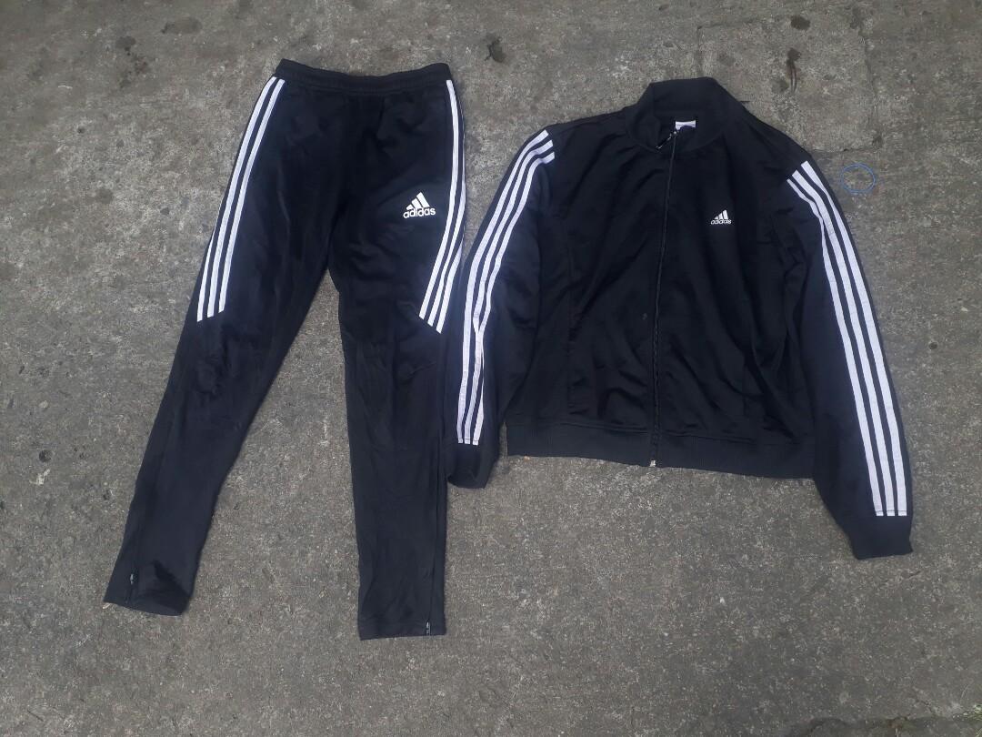 adidas jogging pants and jacket