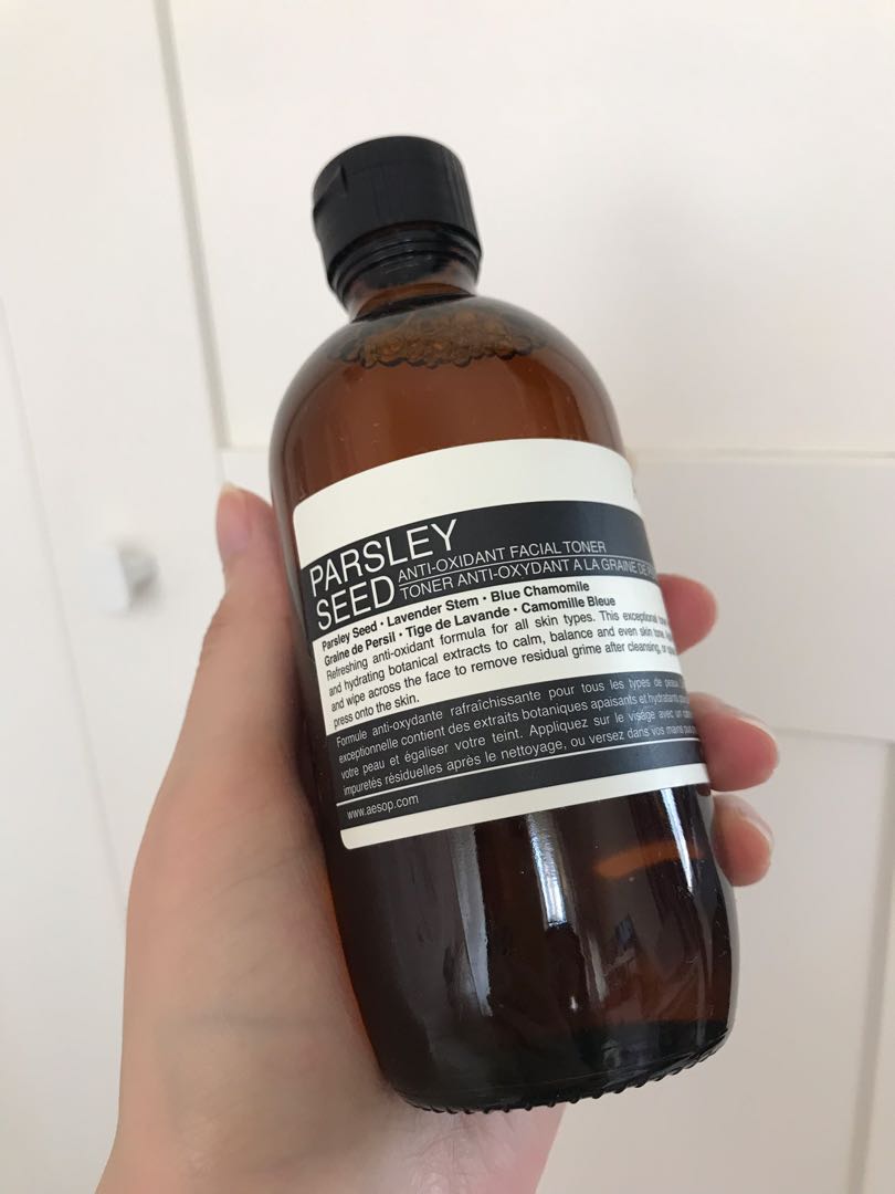 aesop parsley seed toner