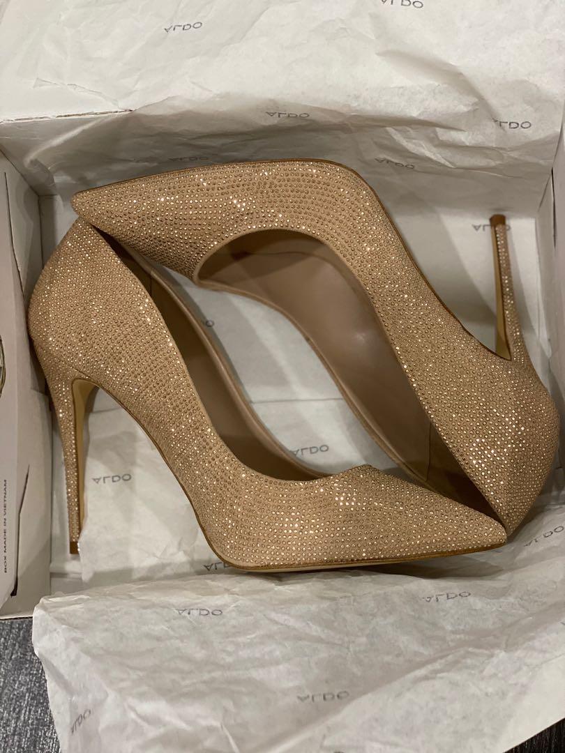 Rose gold heels aldo new arrivals