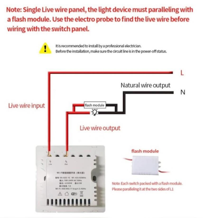 Anti flicker capacitor (smart switch), Everything Else on Carousell