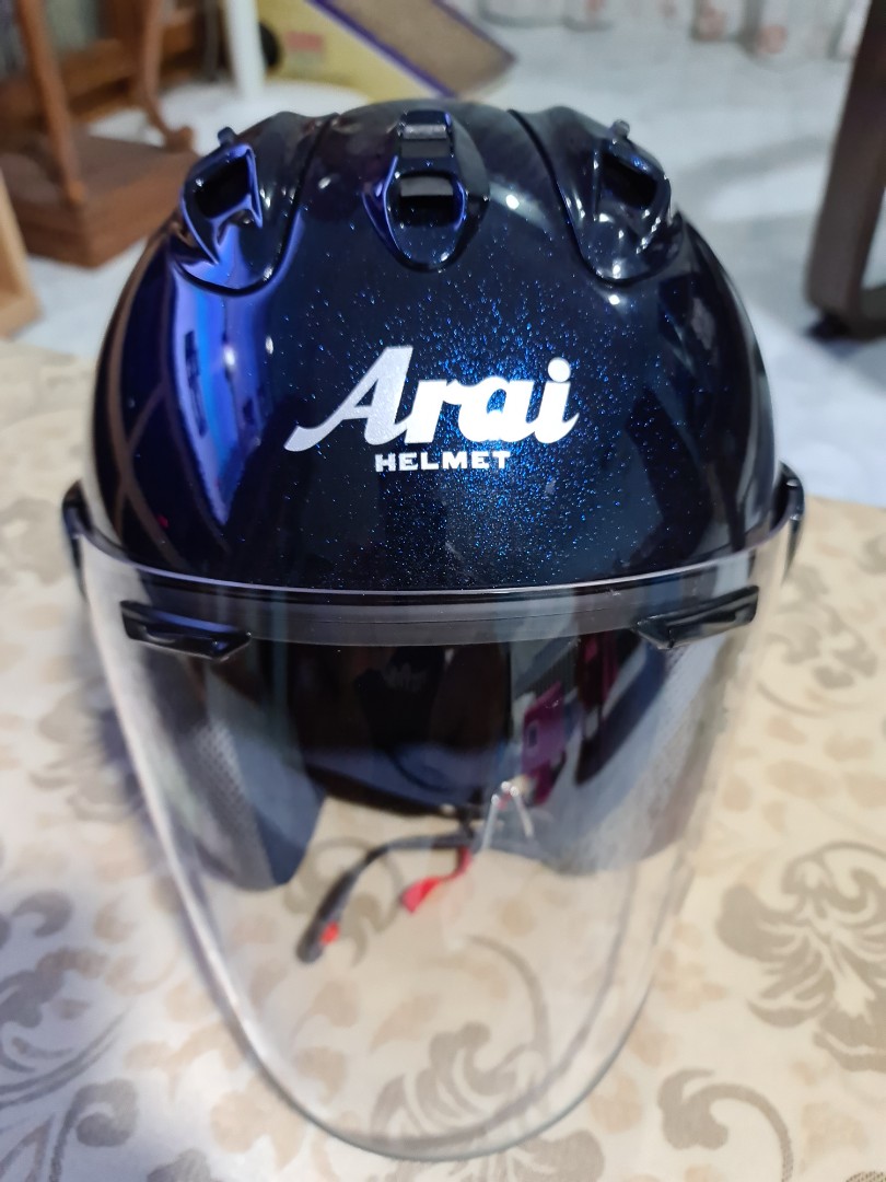 Arai vz ram glass blue top