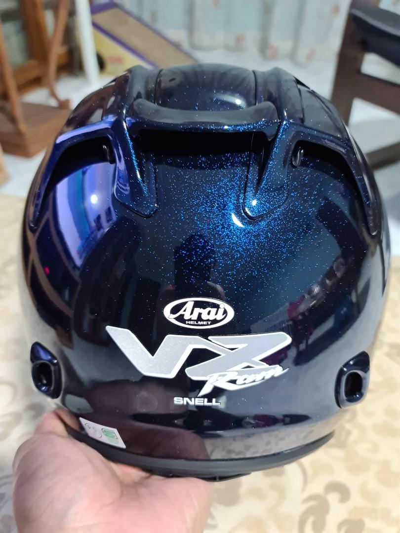 Arai vz top ram glass blue
