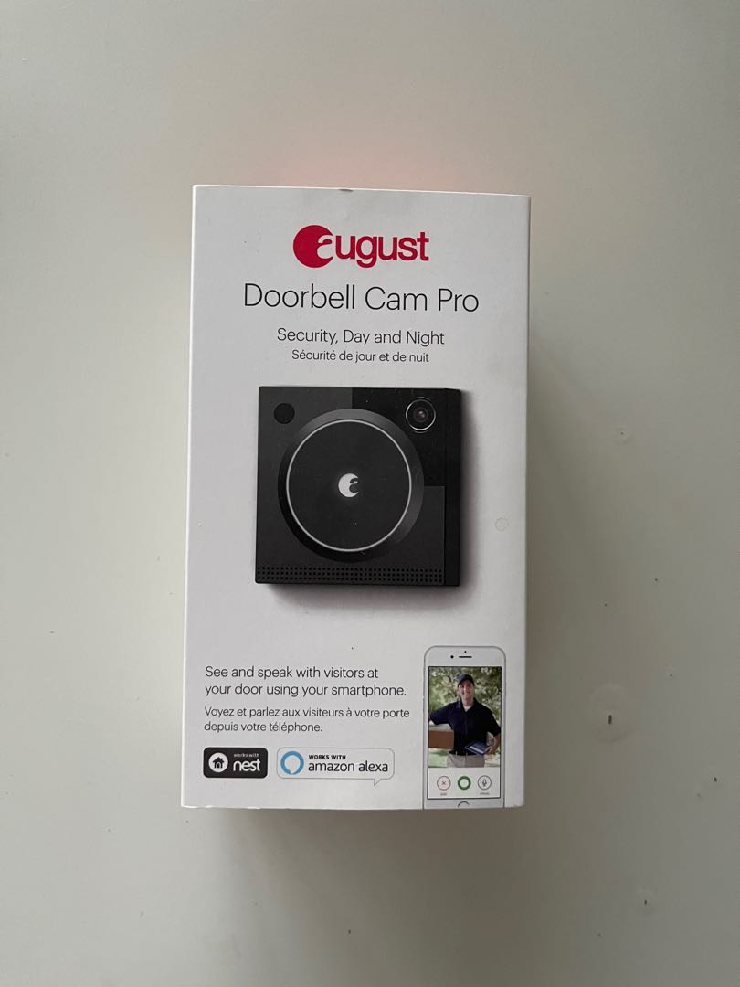 August doorbell alexa sales