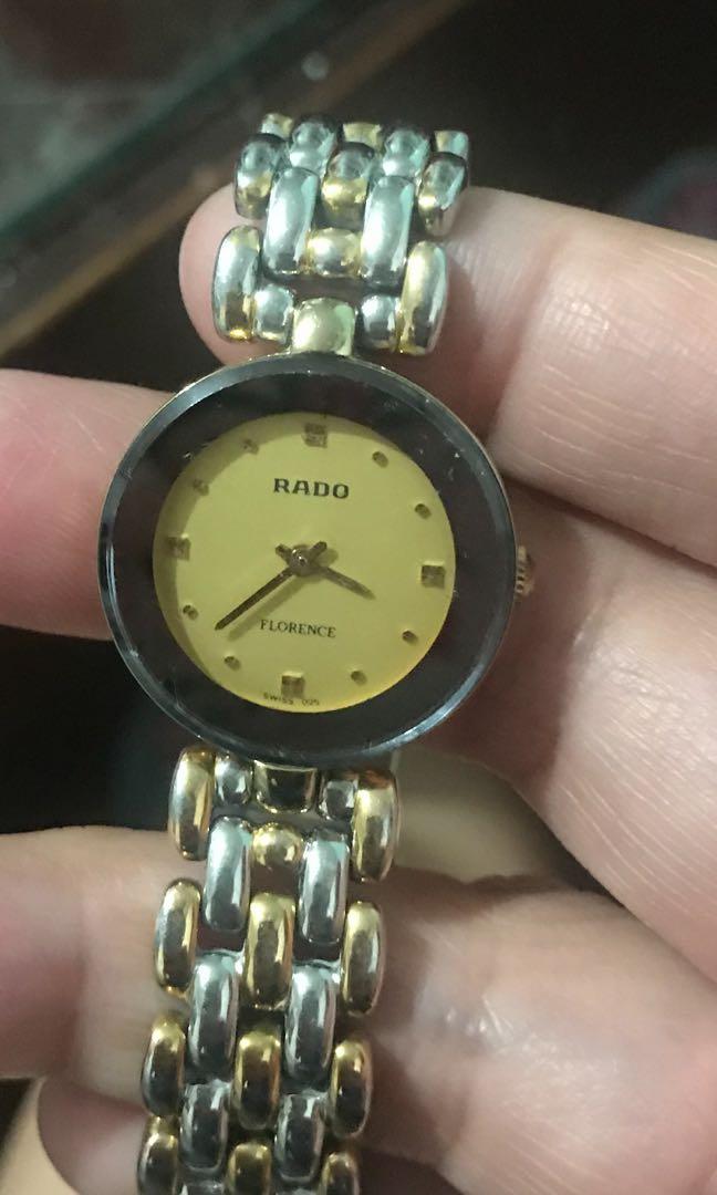 Rado florence sales two tone