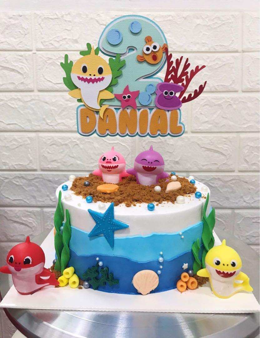 Babyshark Birthday Cake Food Drinks Homemade Bakes On Carousell Babyshark Birthday Cake Food Drinks Homemade Bakes On Carousell