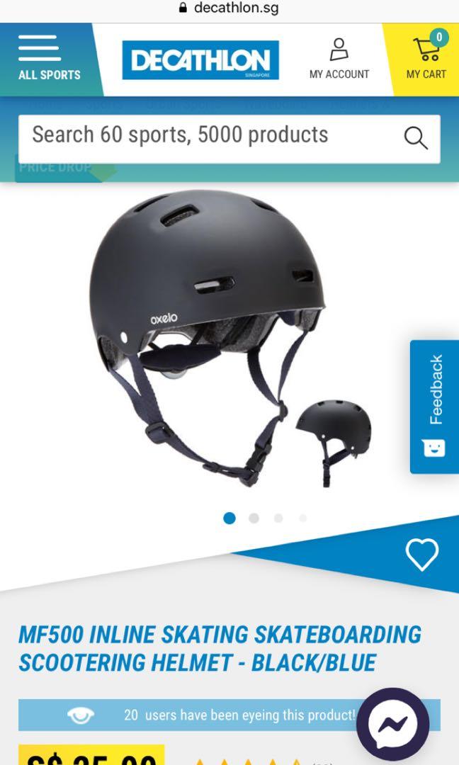 Decathlon Singapore Bicycle Helmet