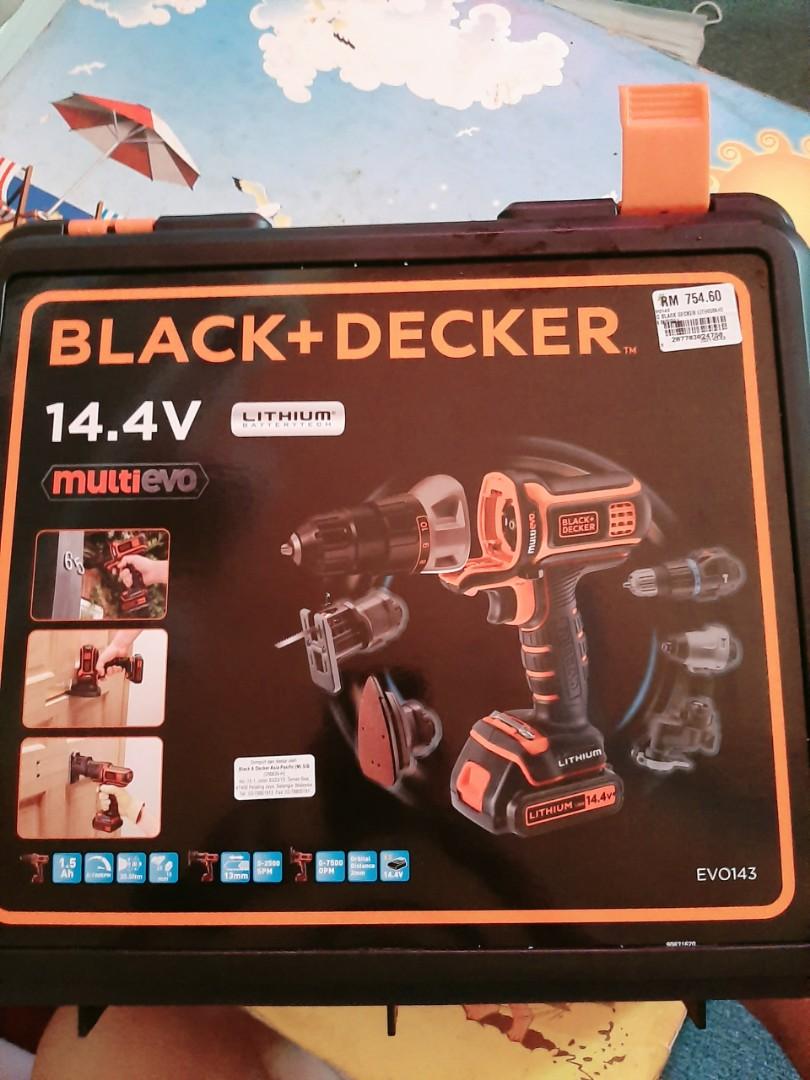 Black and Decker 14.4V Multi-Tool MultiEvo EVO143