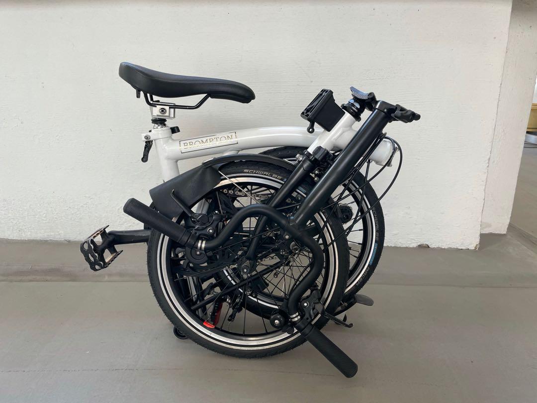 Brompton M6L Papyrus White Discontinued Colour