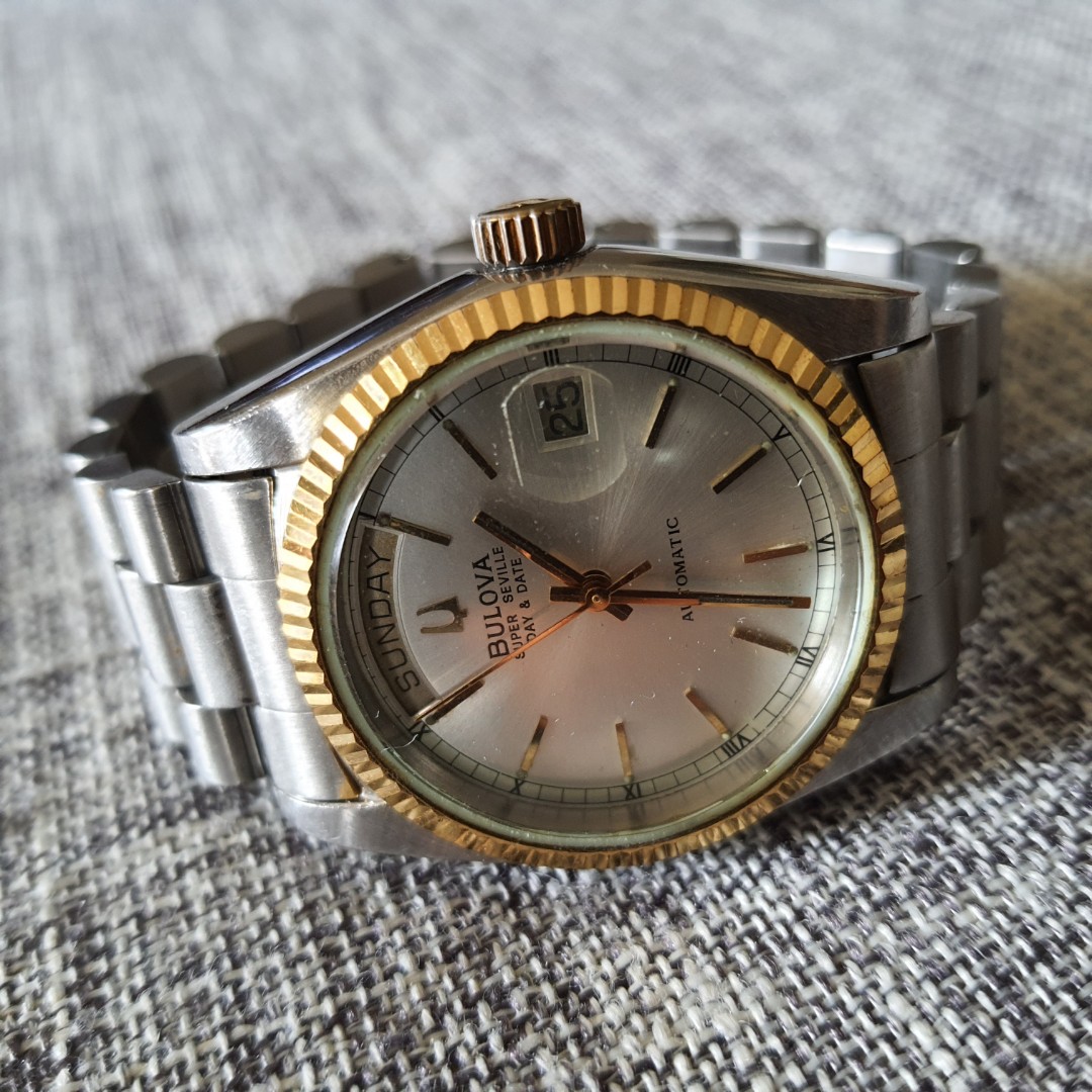 Bulova super seville day date, Men's 
