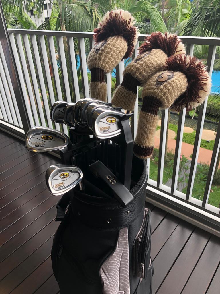 Crown Royal Golf Set, Sports Equipment, Sports & Games, Golf on Carousell