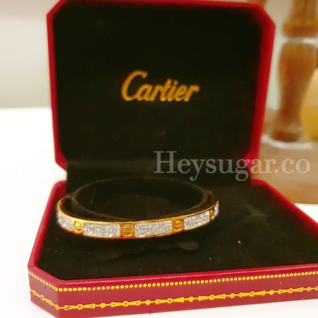 Cara ukur best sale bangle cartier