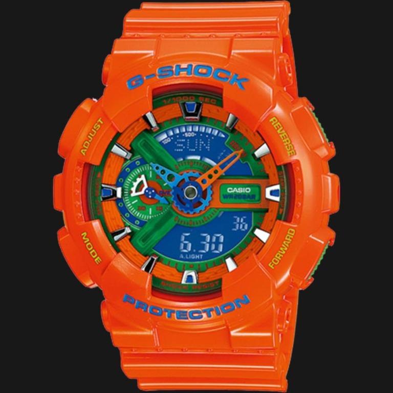 G shock new arrivals ga 110 orange