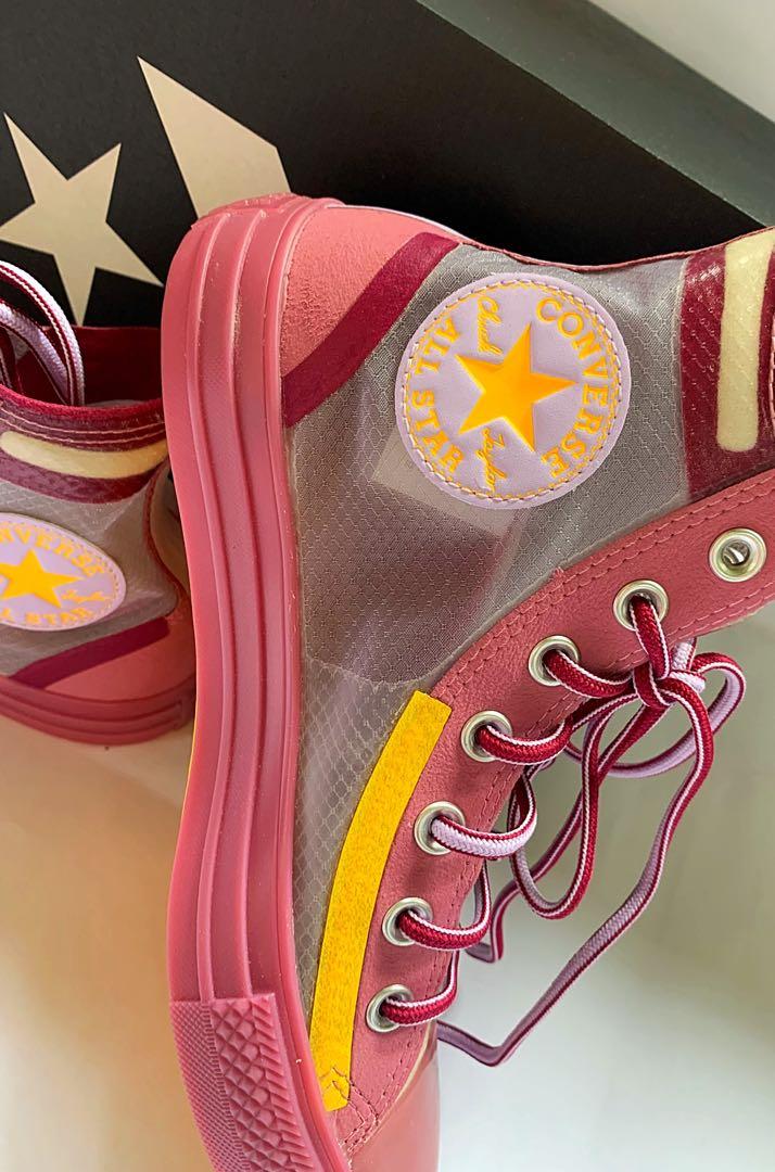 Chuck taylor hot sale see through