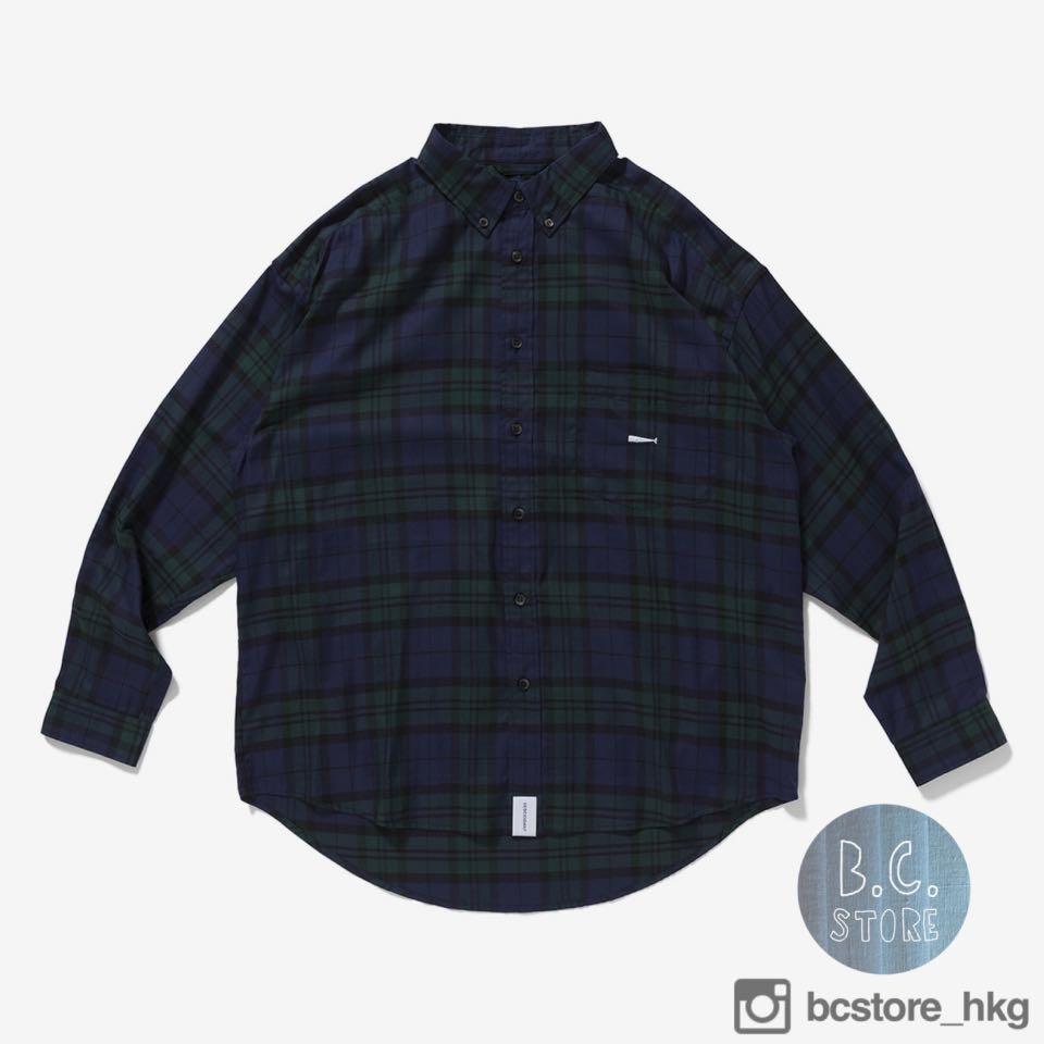 DESCENDANT HYANNIS B.D LS SHIRT FULL SIZE 21SS