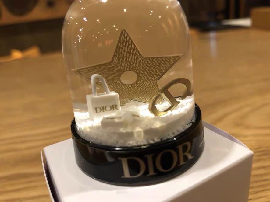 Christian Dior Dior snow globe Grey Glass ref.131254 - Joli Closet
