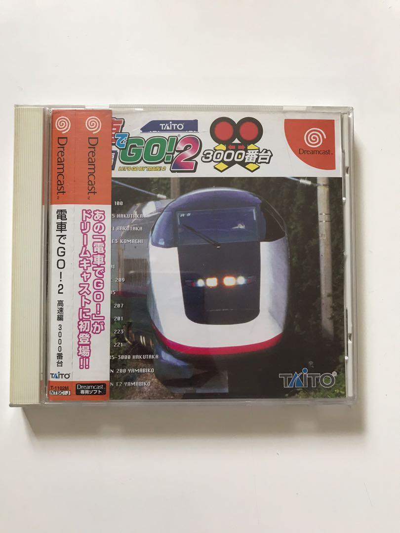 Dreamcast DC SEGA 電車go!2 高速篇3000番台, 電子遊戲, 電子遊戲