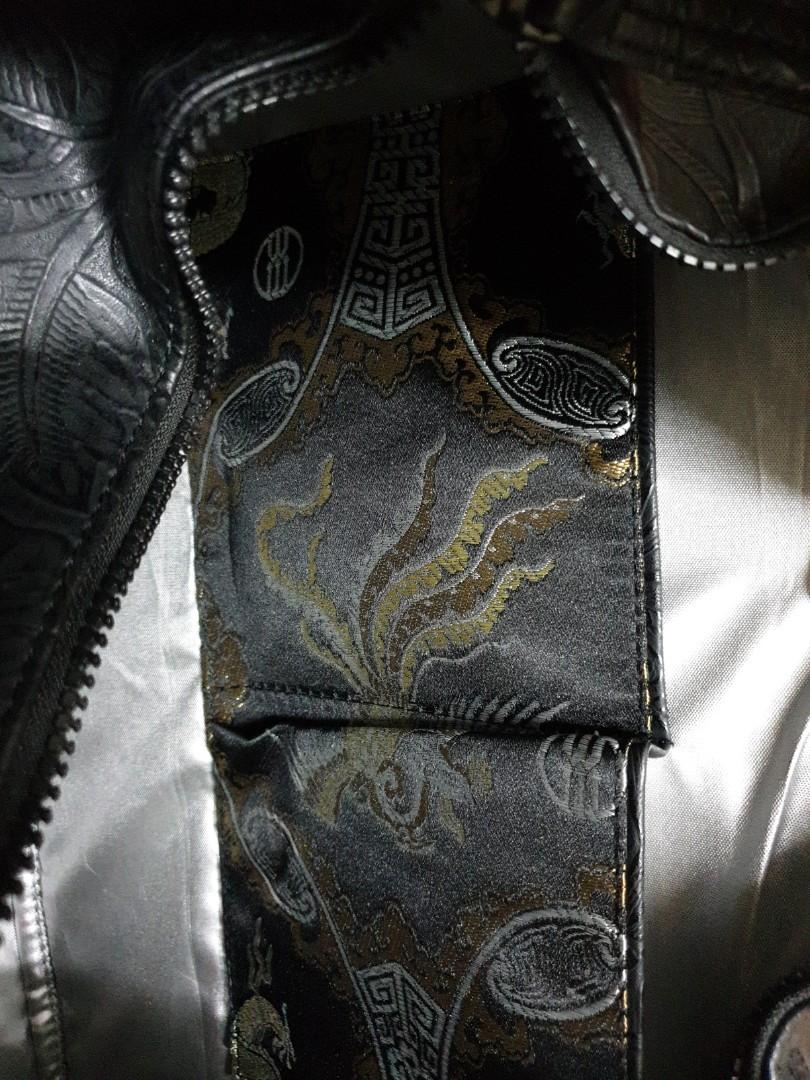 Embroidered embossed gym travel bag, Men's Fashion, Bags, Sling Bags on