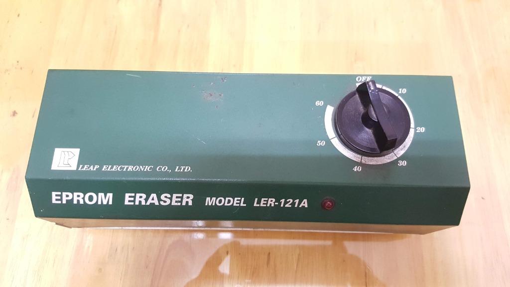 EPROM ERASER MODEL LER121A EEPROM紫外線擦除器 清除器 IC紫外線清洗器, 電腦及科技產品, 印表機及影印機