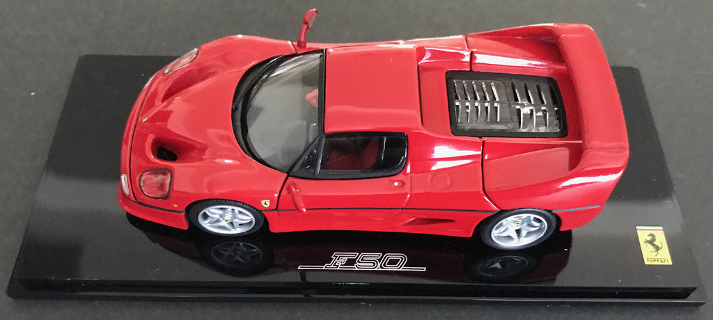 FERRARI F50 1/43 (Kyosho 京商), 興趣及遊戲, 玩具& 遊戲類 