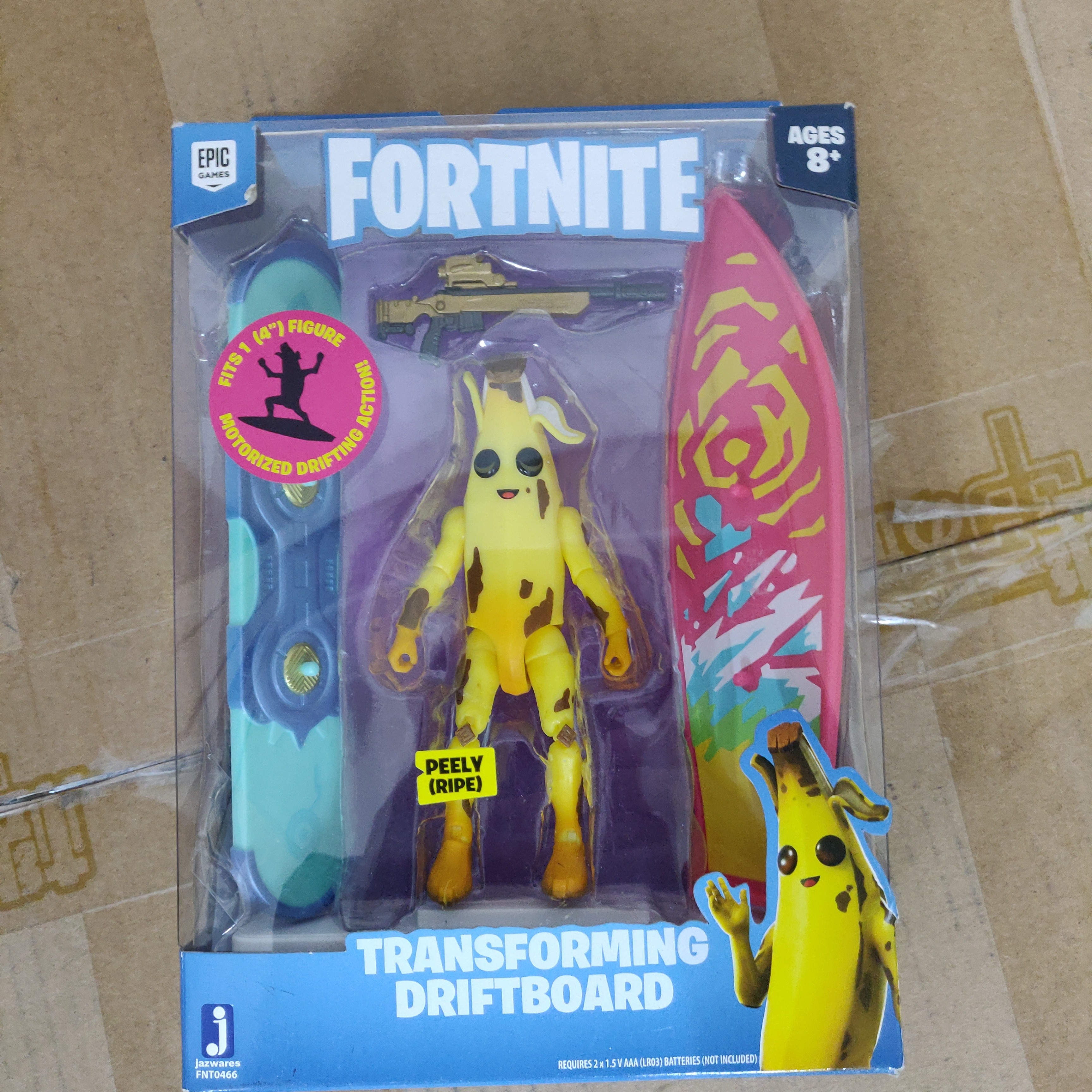 fortnite transforming driftboard peely