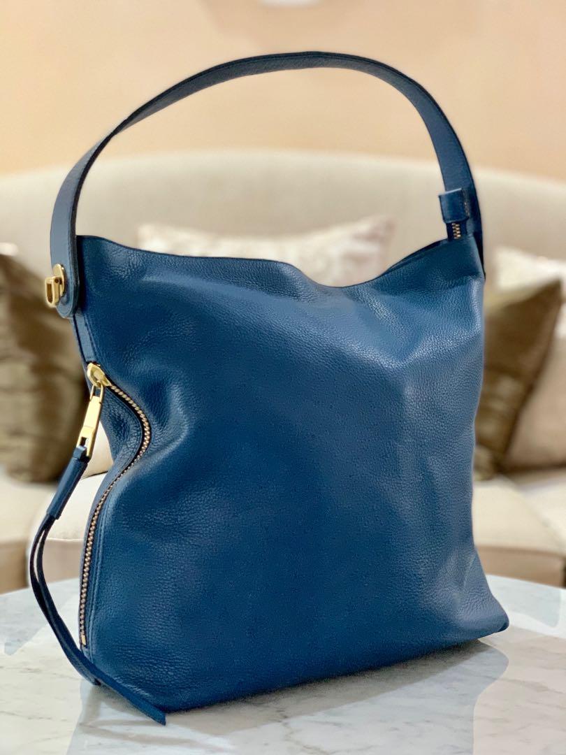 Fossil maya top hobo blue