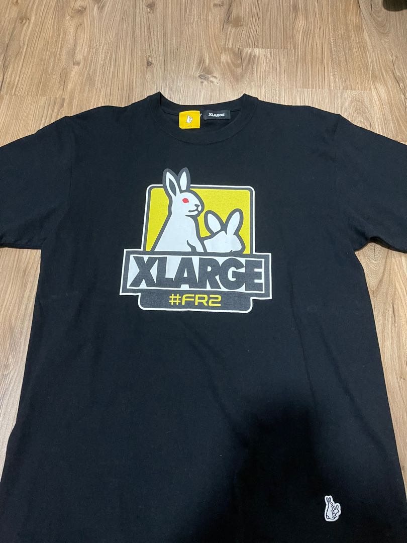 Fr2 XLarge collab tee (fxxking rabbits and X-Large), Men's Fashion 