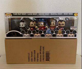 funko pop mickey mouse 5 pack