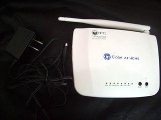 Globe at home DSL wifi modem