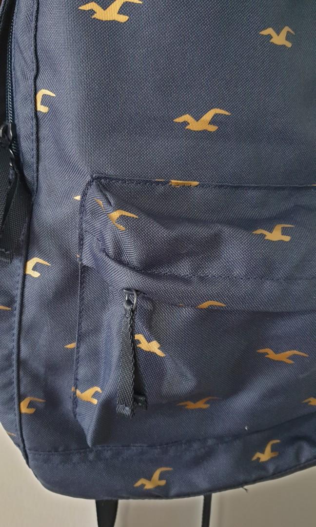 Hollister backpack yellow discount